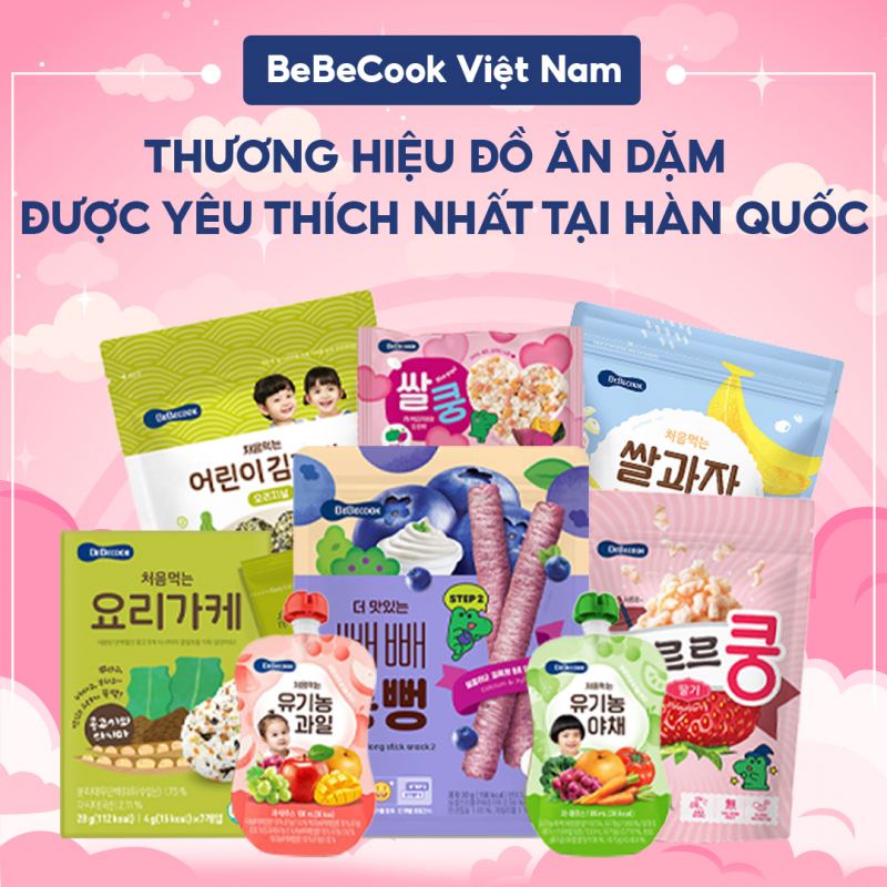 Bánh ăn dặm BeBecook