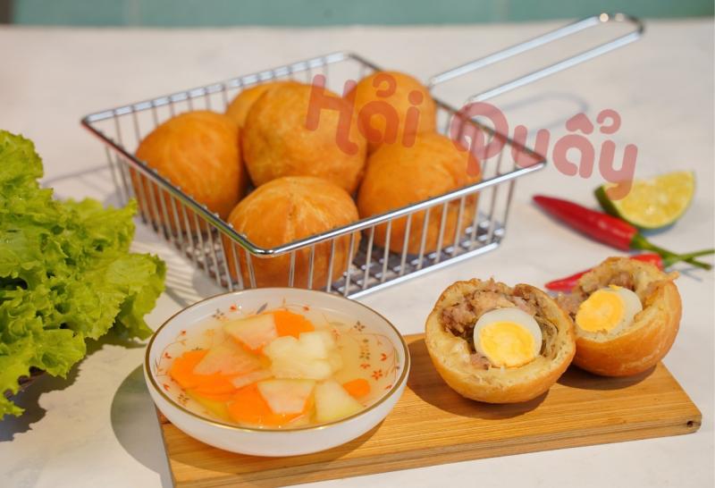 Bánh bao chiên - Hải Quẩy