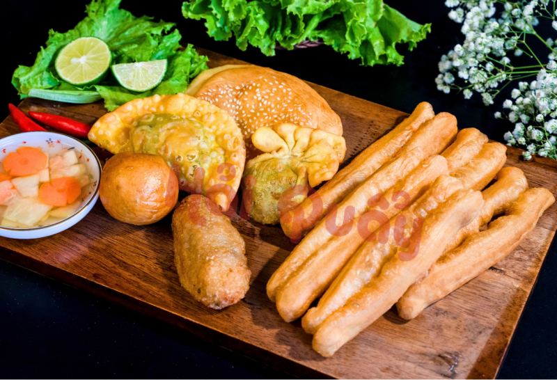 Bánh bao chiên - Hải Quẩy