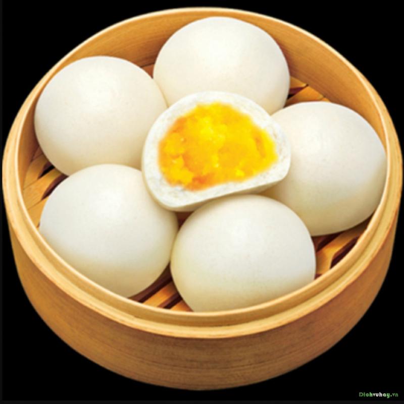 Bánh bao nhân đậu xanh