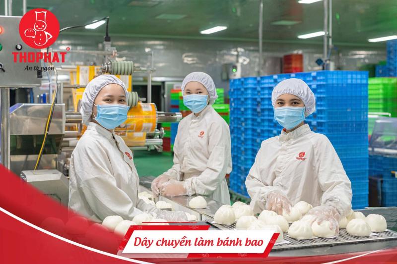 Dây chuyền làm bánh bao Thọ Phát