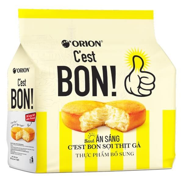 Bánh bông lan sợi thịt gà Orion C'est Bon