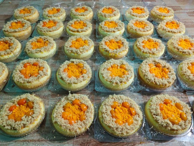 Bánh bông lan trứng muối – Phuong Phuong