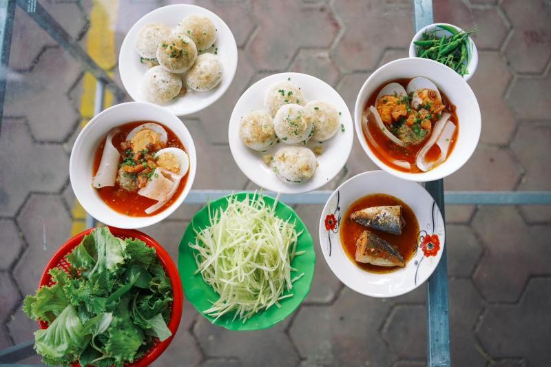 Bánh căn, bánh xèo Bảy - Phan Thiết - Bình Thuận