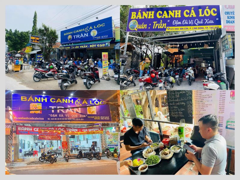 Bánh canh cá lóc Trần