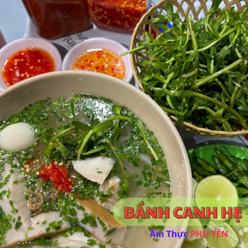 Bánh canh hẹ - Bún chả cá - Ẩm Thực PHÚ YÊN