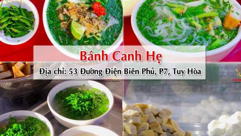 Quán ăn vặt ngon và rẻ ở Tuy Hòa, Phú Yên