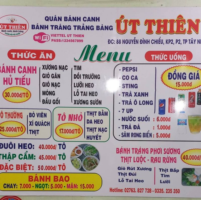 Bánh canh Út Thiên