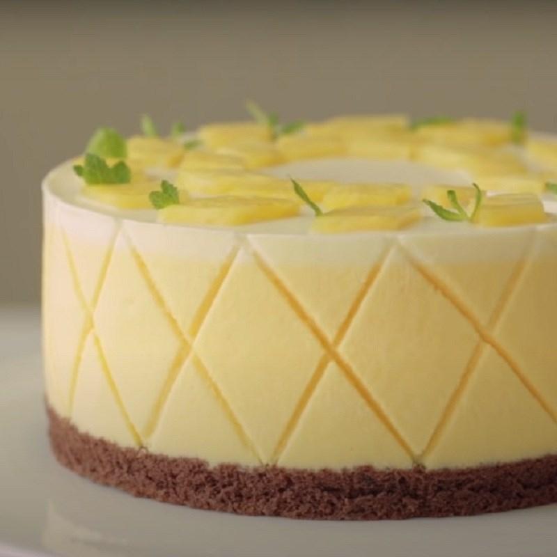 Bánh cheesecake dứa