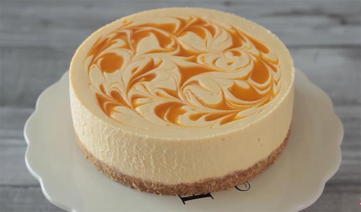 Bánh cheesecake xoài