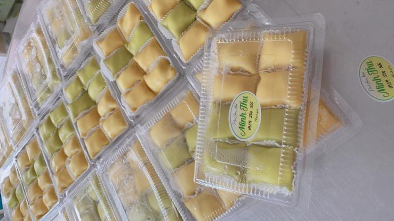 Bánh Crepe Nhân Sầu Riêng Kem Minh Thư