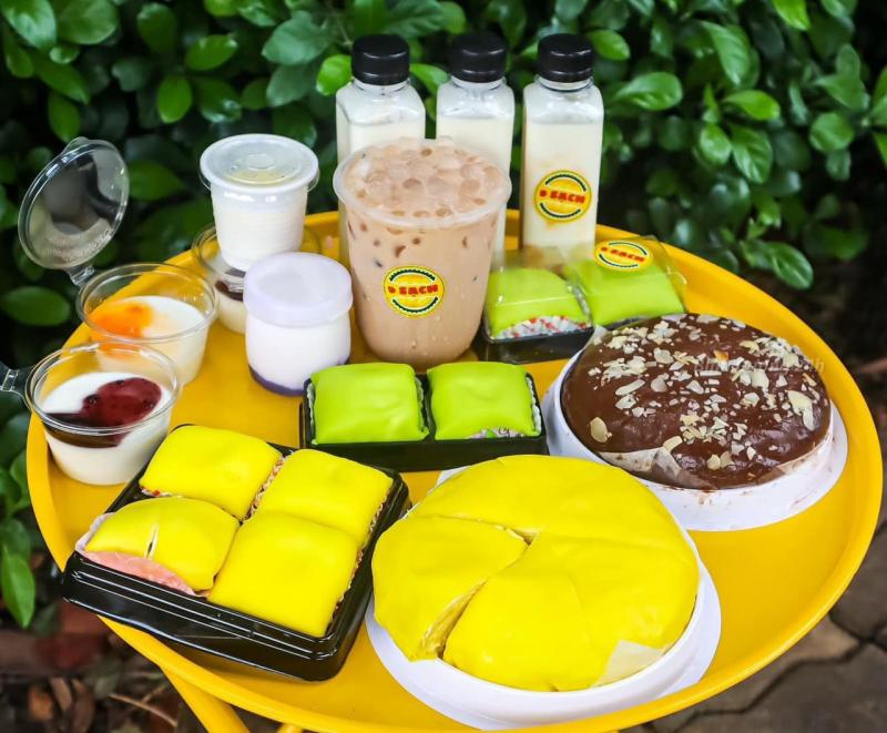 Bánh Crepe sầu riêng