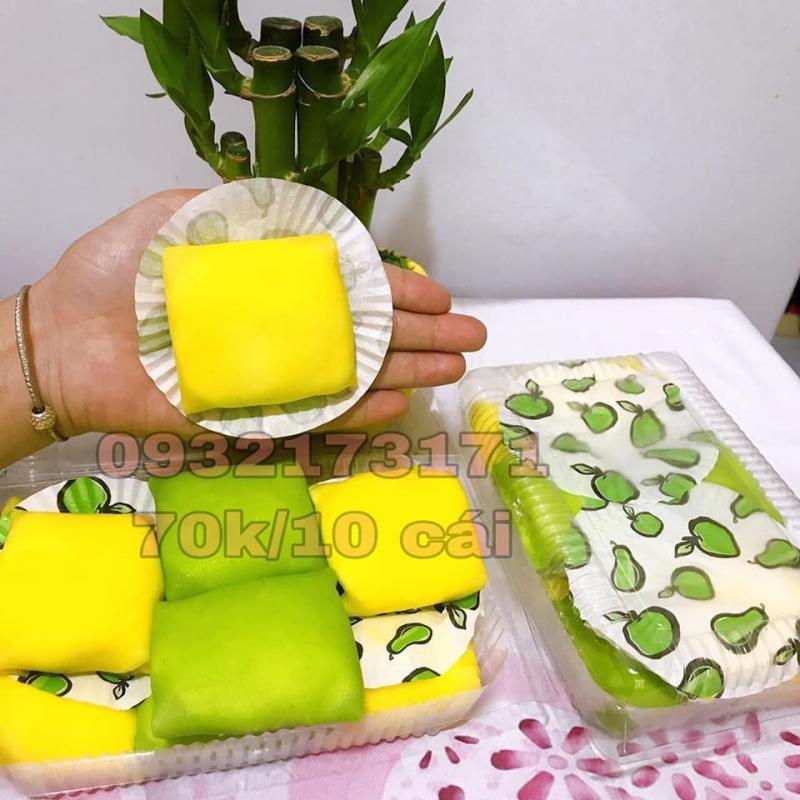 Bánh Crepe Sầu Riêng Huyền Tuyết