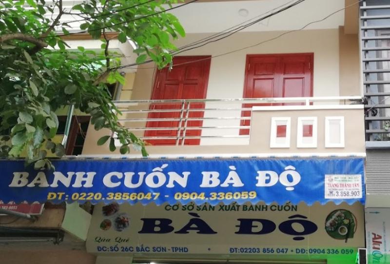 Bánh Cuốn Bà Độ