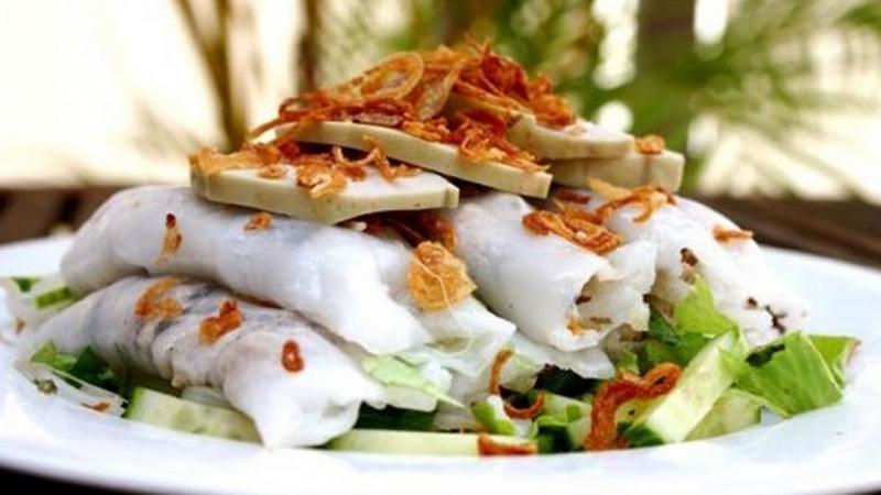 Bánh Cuốn Bắc Nóng - Chả Nướng