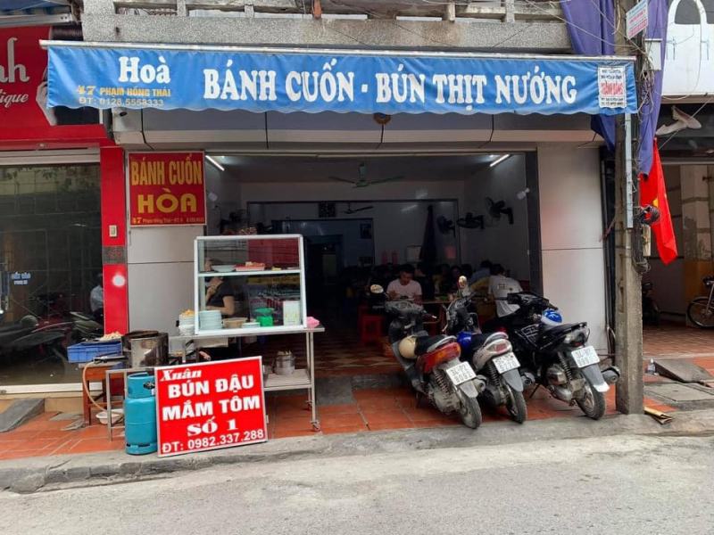 Bánh cuốn Hòa