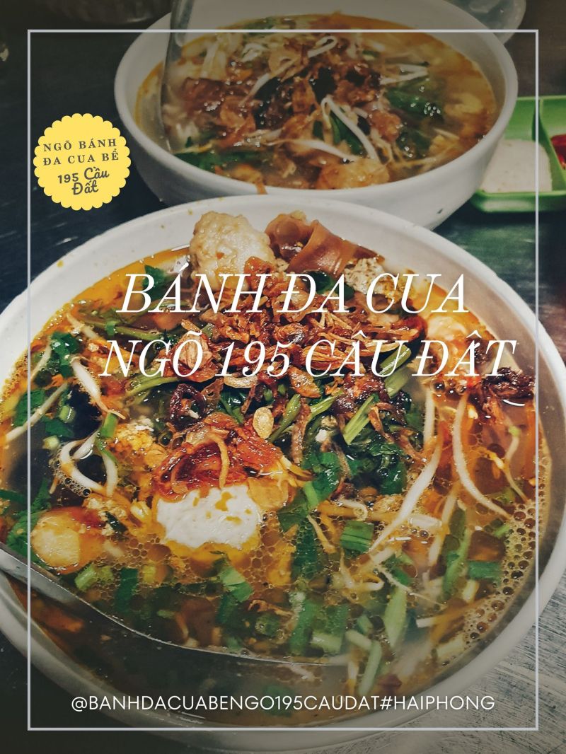 Bánh Đa Cua Bể Ngõ 195 Cầu Đất