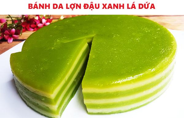 Bánh da lợn đậu xanh