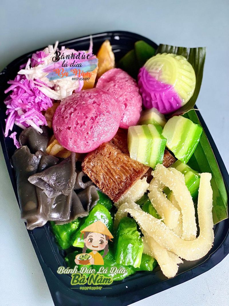 Bánh Đúc Lá Dứa - Bà Năm