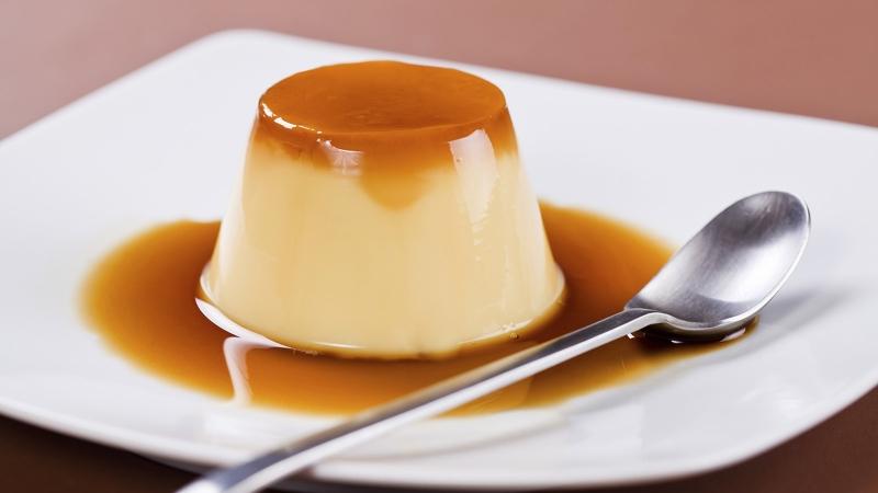 Bánh flan quen mà lạ