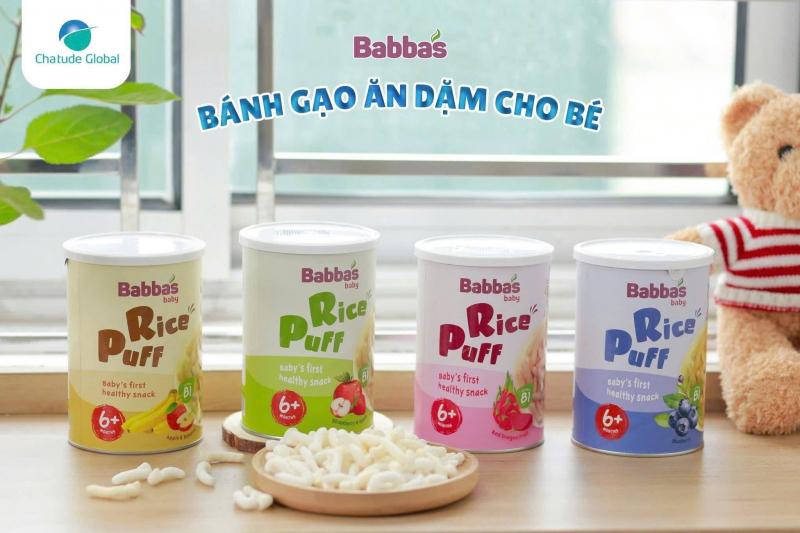 Bánh gạo ăn dặm Babba's Baby