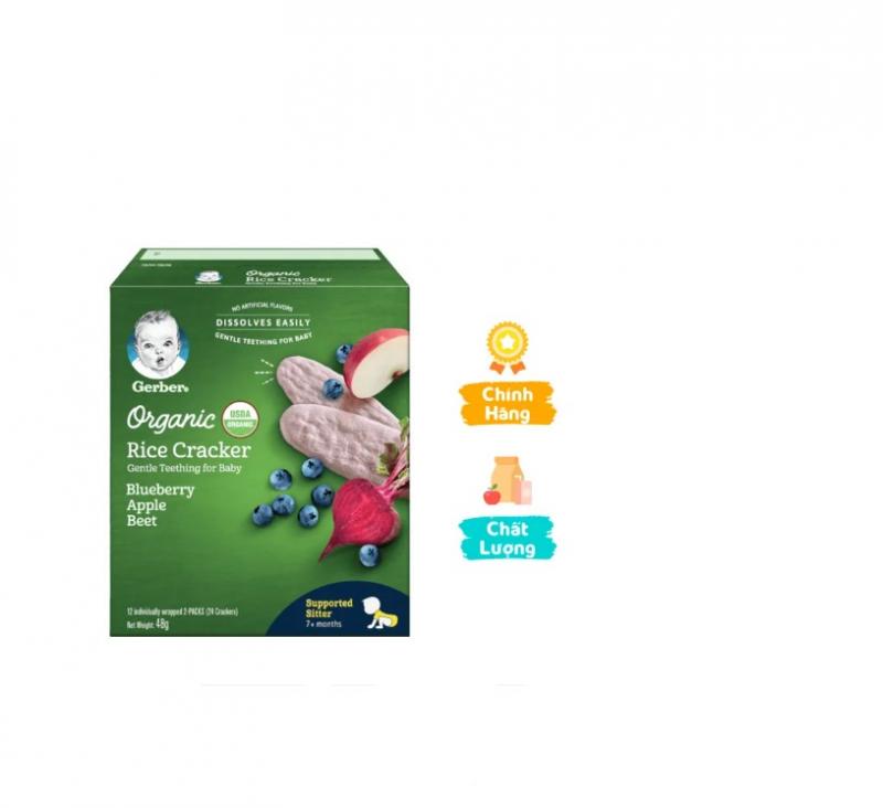 Bánh gạo hữu cơ Gerber Organic