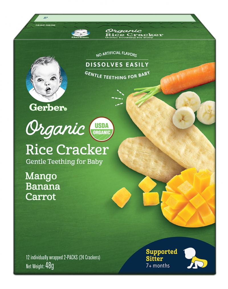 Bánh gạo hữu cơ Gerber Organic