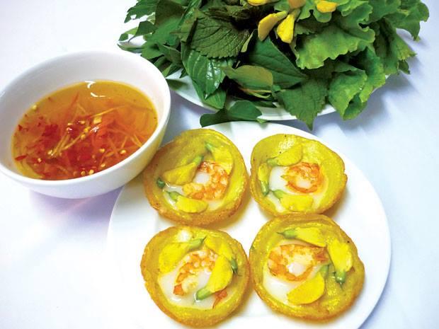 Bánh khọt bông điên điển