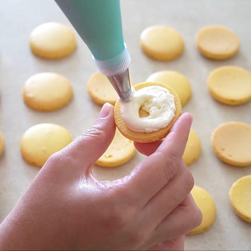 Bánh macaron chanh bằng bột mì