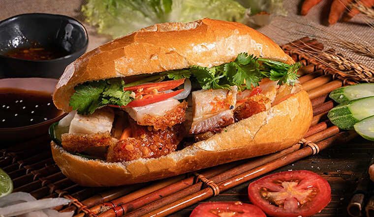 Bánh mì - Bánh hỏi Heo Quay Cô Tiên