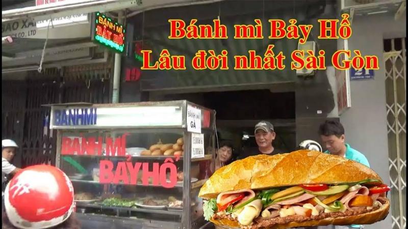 Bánh mì Bảy Hổ 23 Huỳnh Khương Ninh, Quận 1