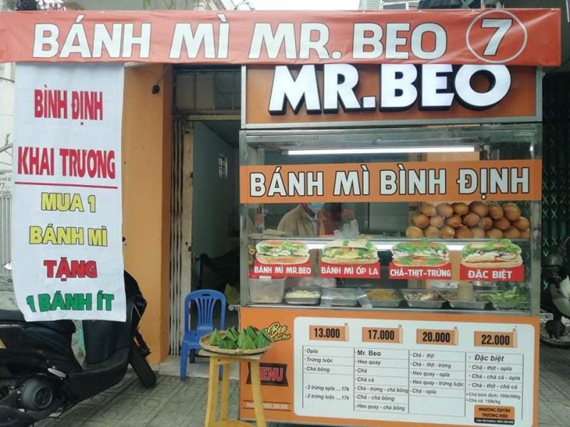 Bánh mì Bình Định Mr. Beo