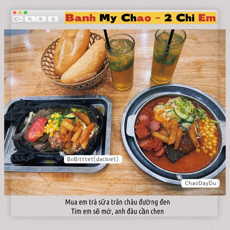 Bánh Mỳ Chảo - 2 Chị Em