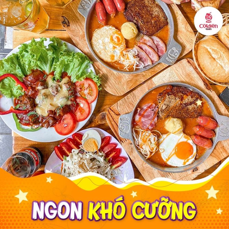 Bánh mì chảo Cột Điện