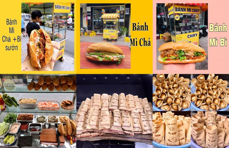 Bánh mì chay Mẹ Nấm