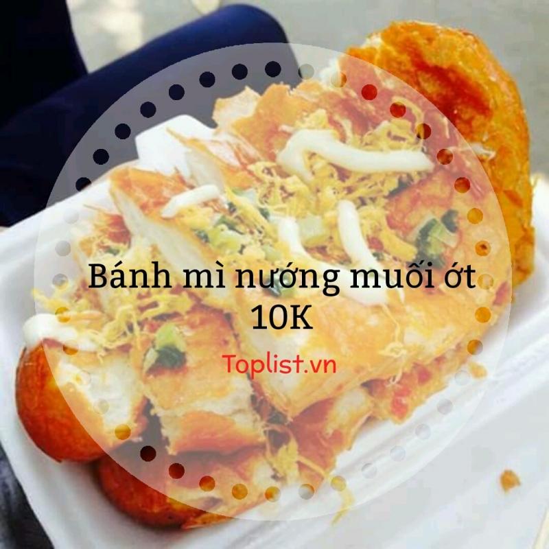 Bánh mì nướng muối ớt