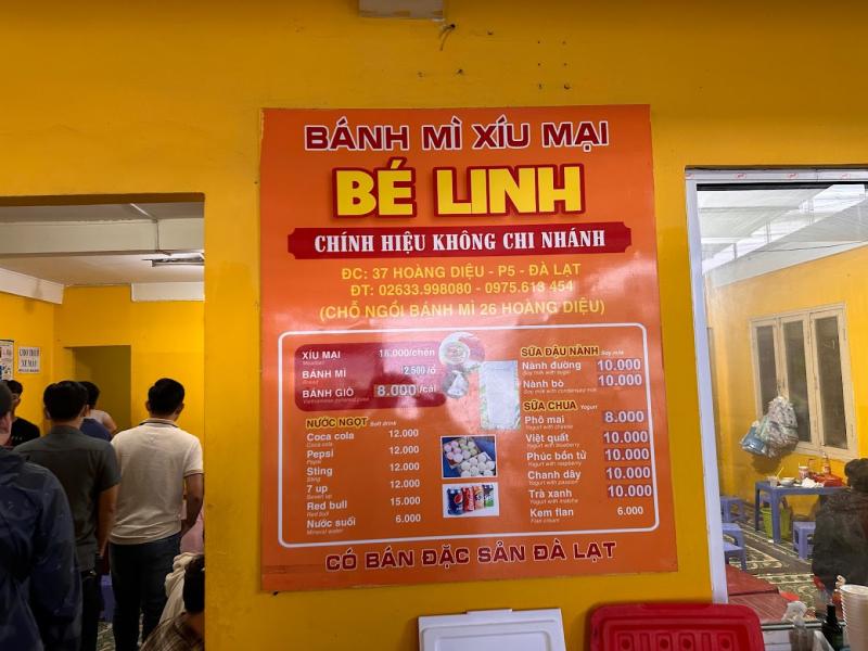 Bánh Mì Xíu Mại Bé Linh