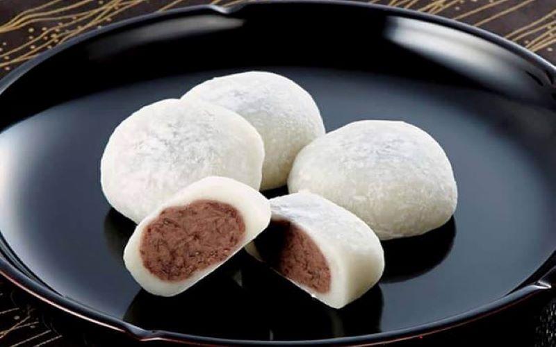 Bánh mochi đậu đỏ ngọt lịm