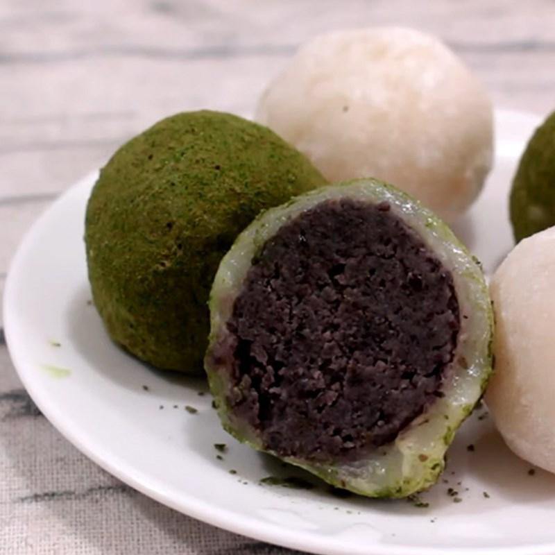 Bánh mochi nhân đậu đen