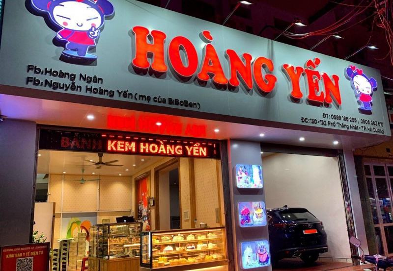 Bánh kem Hoàng Yến