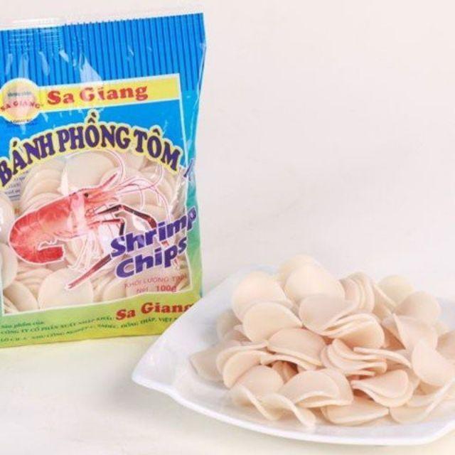 Bánh phồng Sa Giang nổi tiếng gần xa