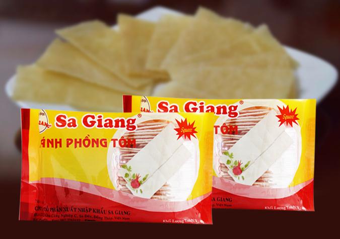 Sa Giang shrimp puff pastry - Dong Thap