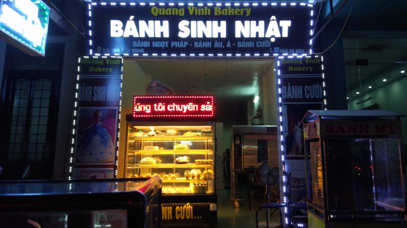 Bánh sinh nhật Quang Vinh