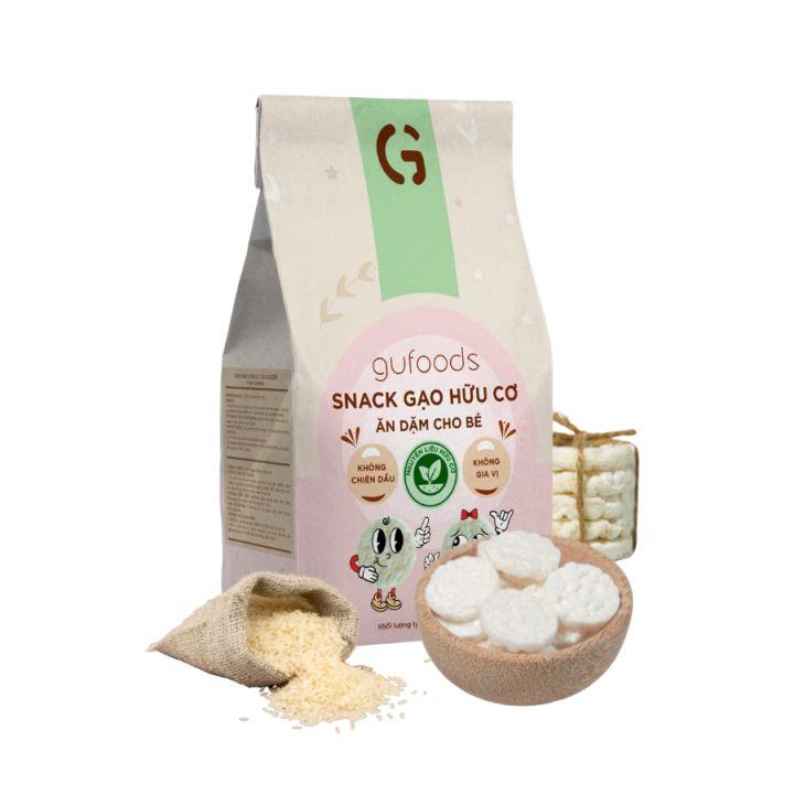 Bánh snack ăn dặm hữu cơ GUfoods