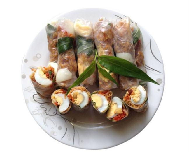 Bánh tráng cuốn dẻo