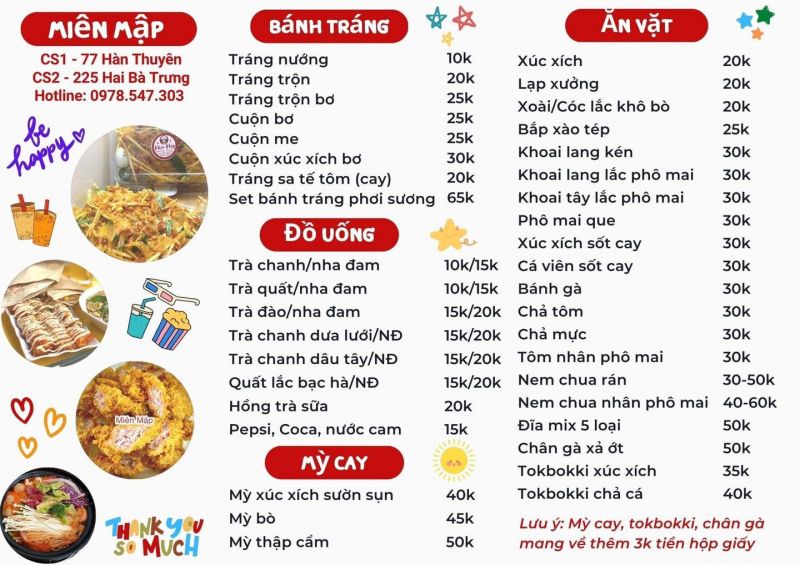 Bánh tráng Miên Mập