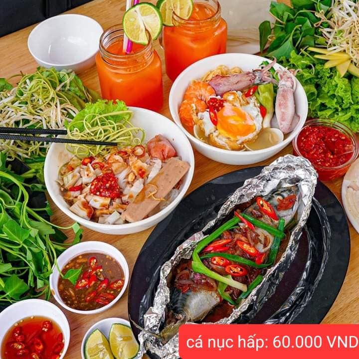 Bánh tráng thịt heo Bà Thu