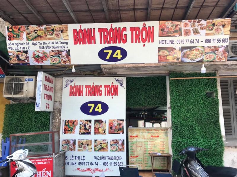 Bánh tráng trộn 74