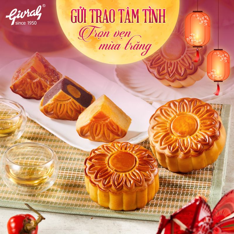 Bánh trung thu cao cấp Givral