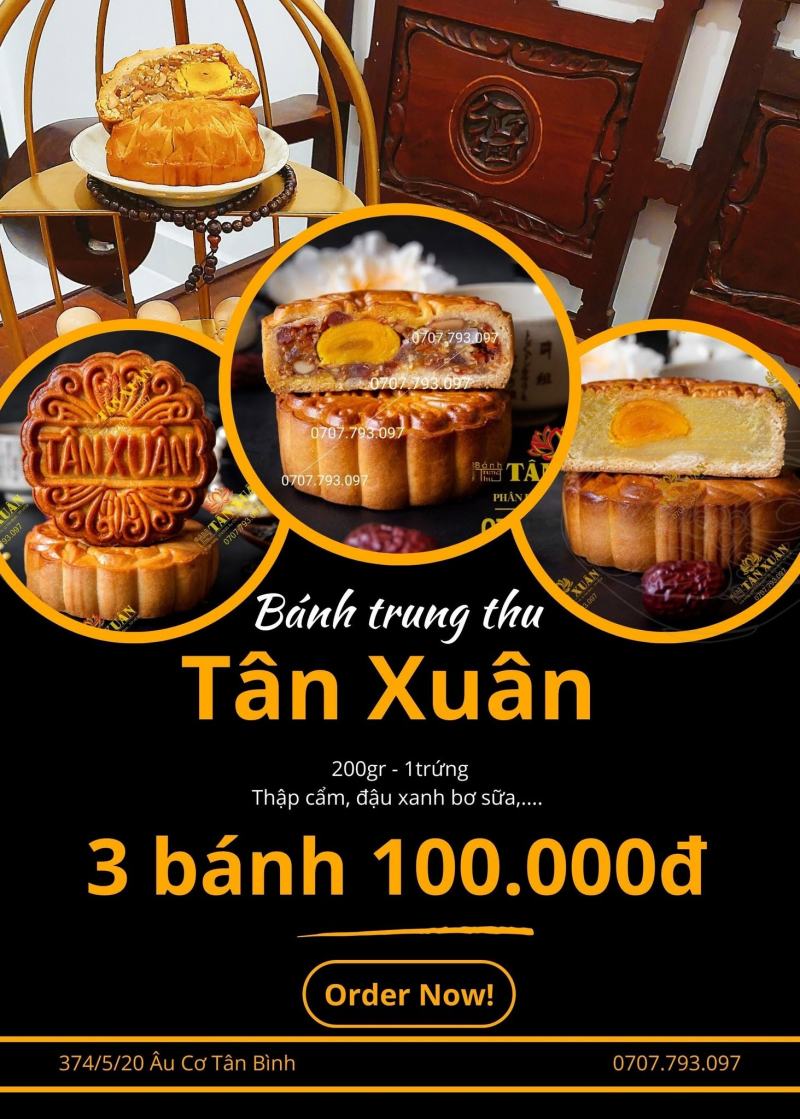 Bánh Trung Thu Tân Xuân